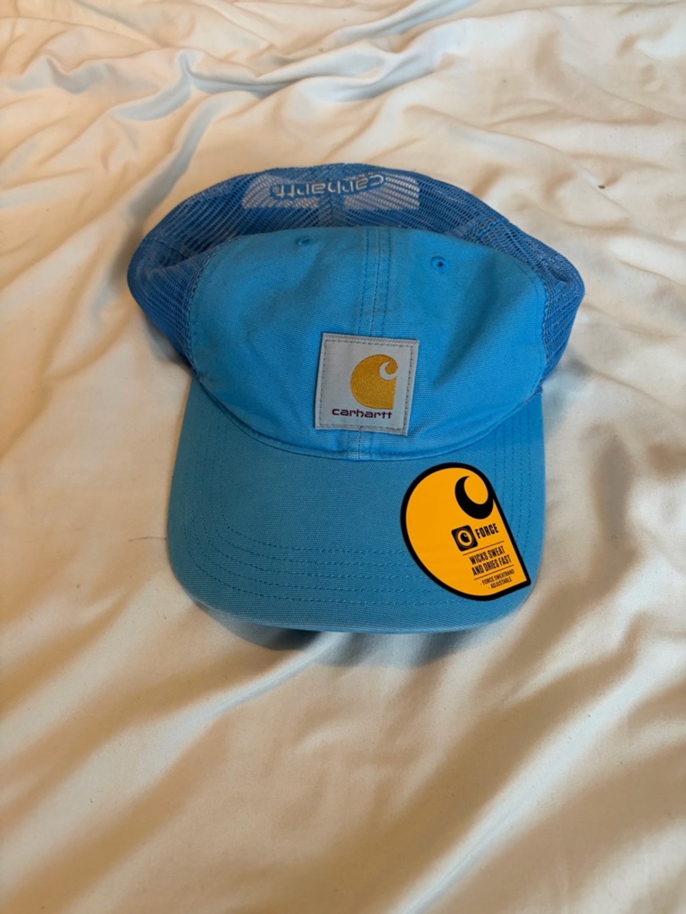 Carhartt Blue Mesh Back Cap